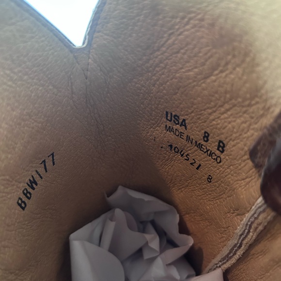 Shyanne Women’s Western Boots Size 8B Brown Leather Embroidered Cowboy Boots - Picture 6 of 8